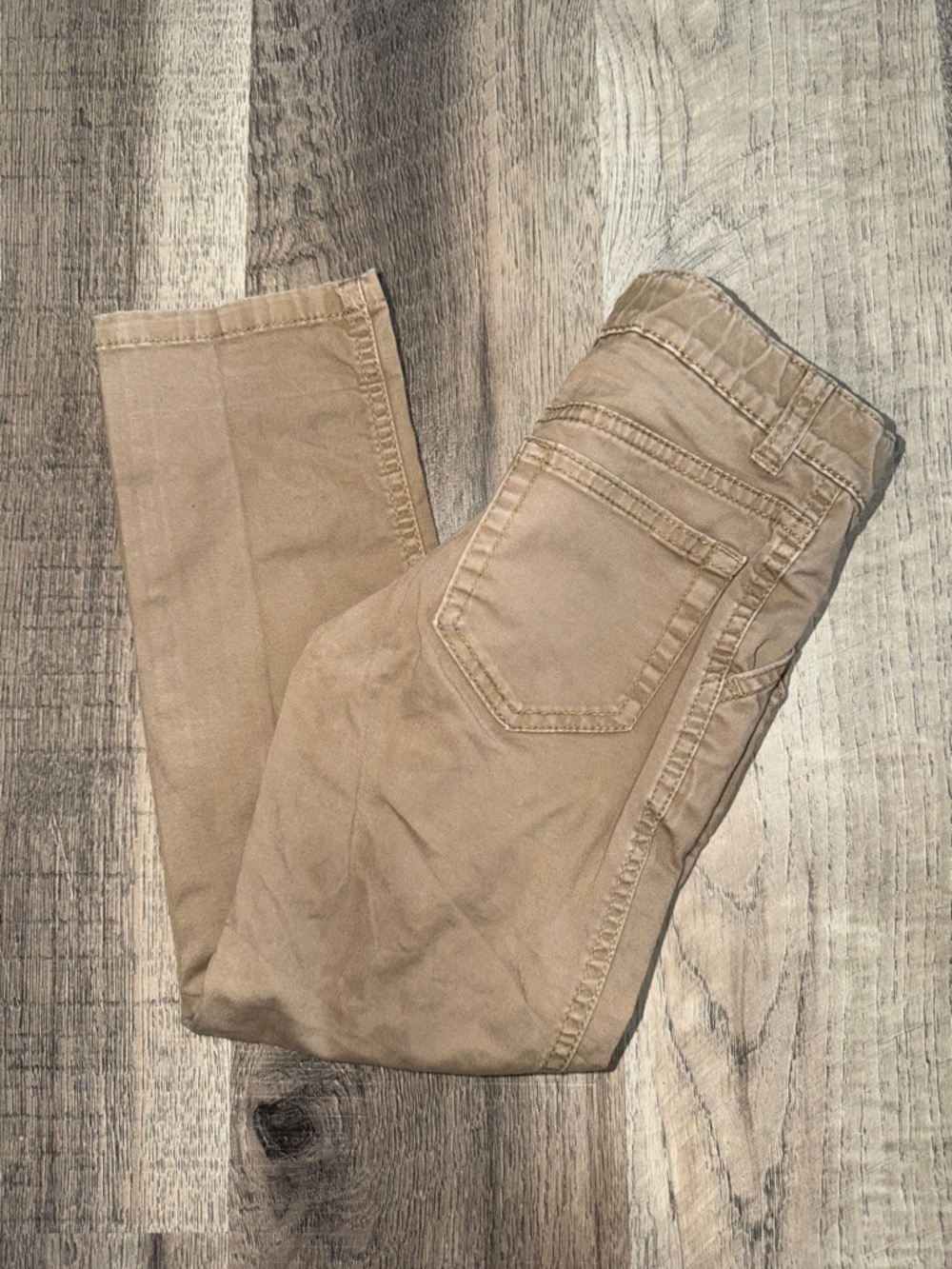 Classic Tan Khaki Slim Pants